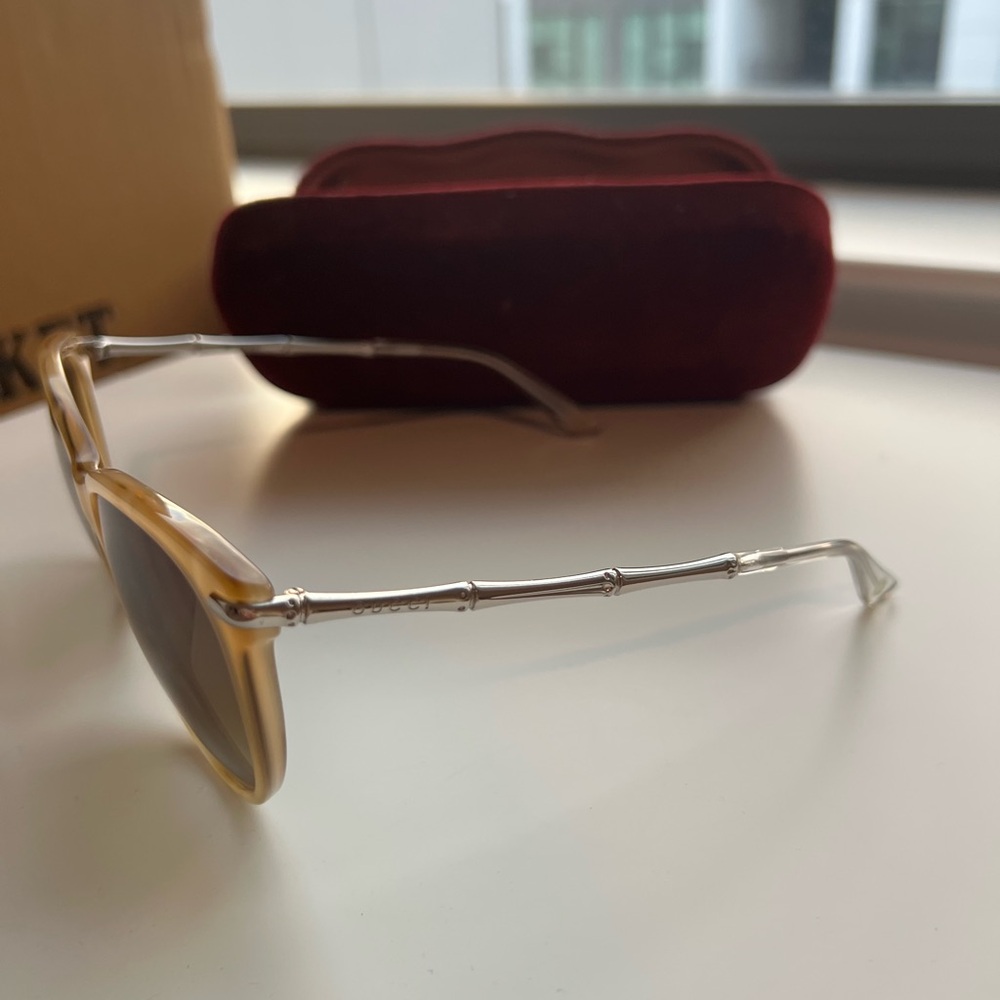 Gucci Bamboo Sunglasses - Picture 2 of 7